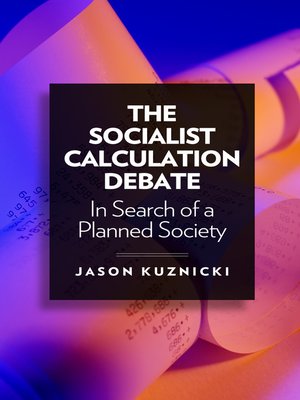 cover image of The Socialist Calculation Debate